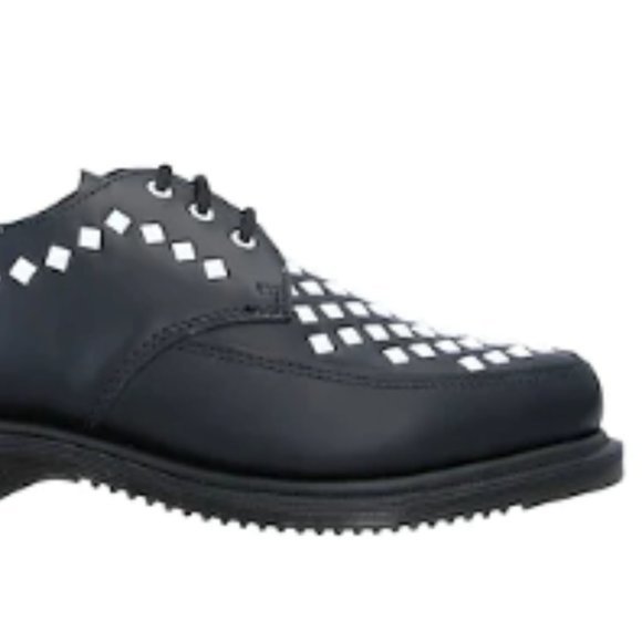 Dr. Martens Willis Studded Creepers in Black - Picture 3 of 10